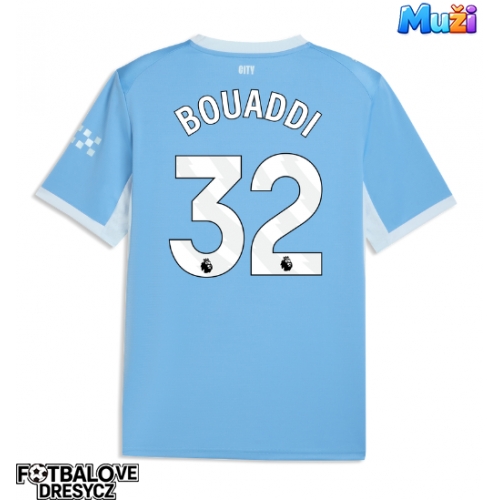 Manchester City Ayyoub Bouaddi #32 Domácí Dres 2026-27 Krátký Rukáv Manchester City Ayyoub Bouaddi #32 Domácí Dres 2026-27 Krátký Rukáv